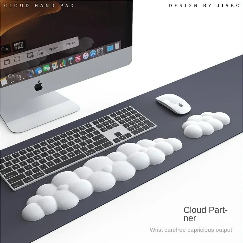 Memory Foam Mouse Pad with Wrist Rest